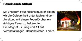 Feuerlöscheraktionen