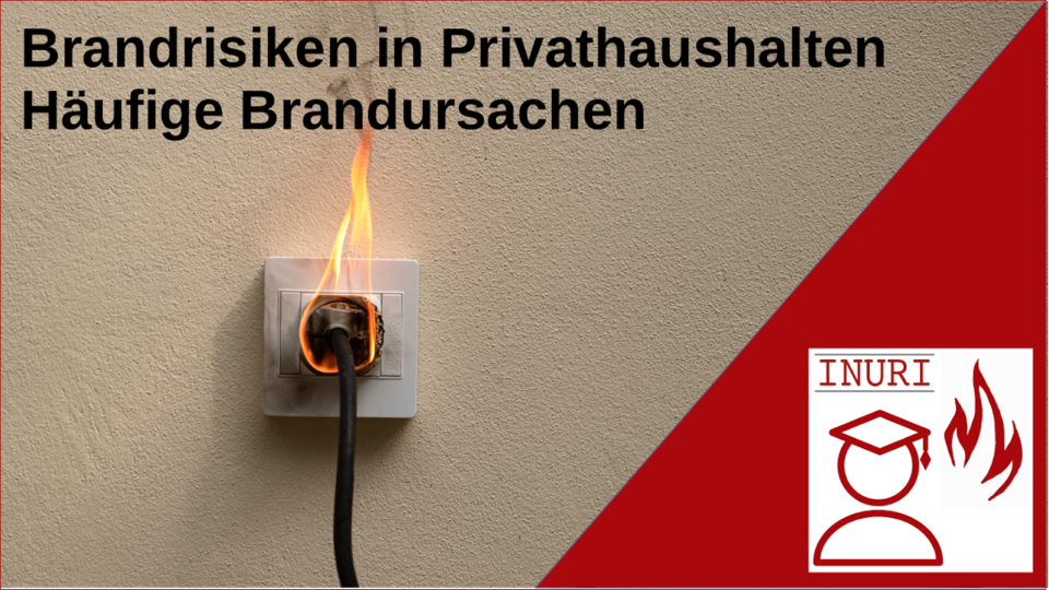 Brandrisiken in Privathaushalten